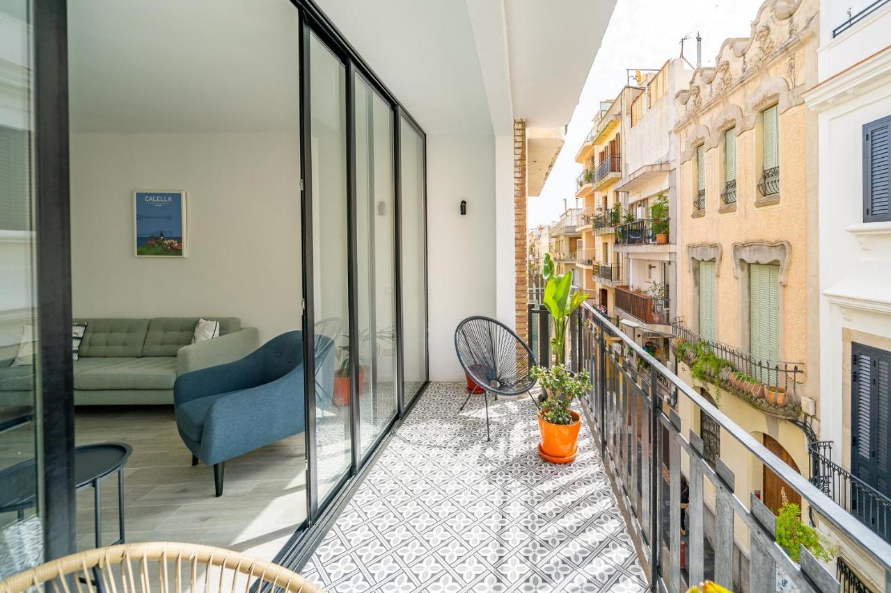 Can Martinez Calella Beach Boutique Apartment Bagian luar foto